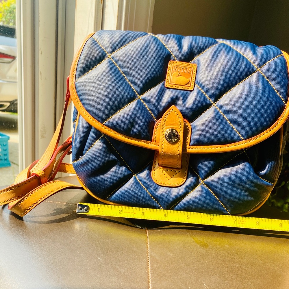 Dooney&Bourke coated cotton shoulder bag